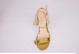 Catalina Clothes  341 casual gold strappy high heels shoes…